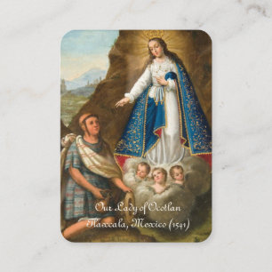Gesegnete Jungfrau Mary Ocotlan Katholisches Gebet Platzkarte