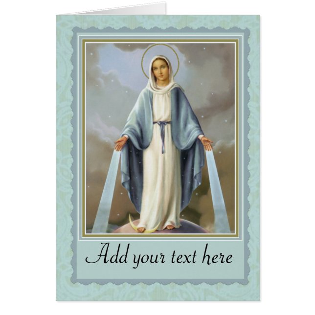 Gesegnete Jungfrau Mary Our Lady of Grace (Vorne)