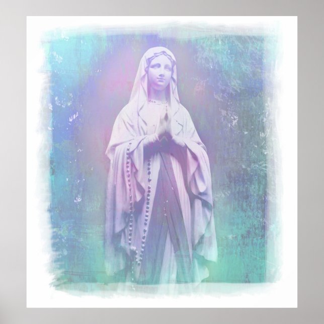 Gesegnete Jungfrau Mary Poster (Vorne)