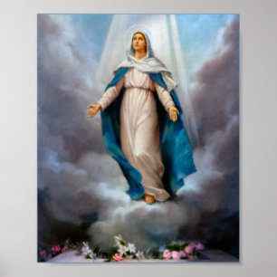 Gesegnete Jungfrau Mary Poster