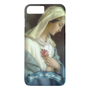 Gesegnete Jungfrau Mary Religiöse Vintag-katholisc Case-Mate iPhone Hülle