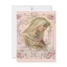 Gesegnete Jungfrau Mary Religiöse Vintag-katholisc