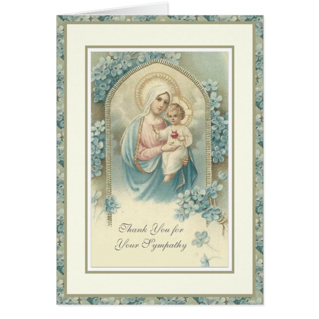 Gesegnete Jungfrau Mary Religious Beerdigung Beile (Vorne)