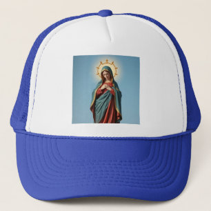Gesegnete Jungfrau Mary Trucker Hat Truckerkappe