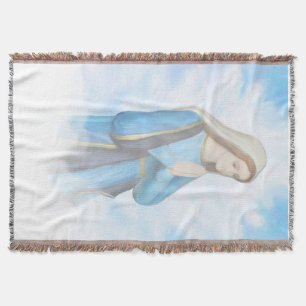 Gesegnete Jungfrau-Marythrow-Decke Decke