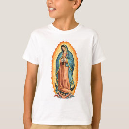 Gesegnete Jungfrau von Guadalupe Kinder T-Shirt