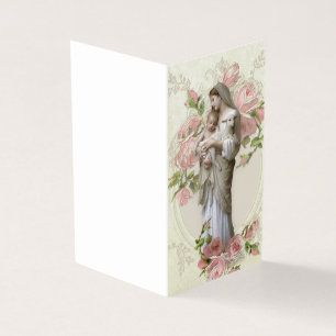 Gesegnete katholische Begräbnis- heilige Karte