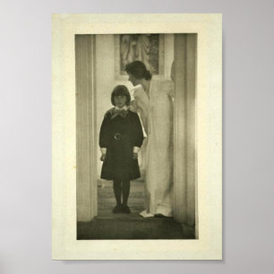 Gesegnete Kunst unter Frauen, Vintag ca. 1900 Poster