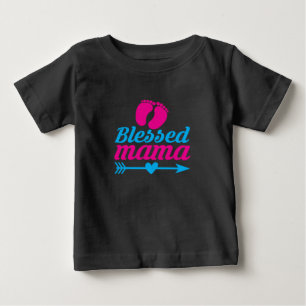 Gesegnete Mama: Eine Reise nach Wachstum und Freud Baby T-shirt