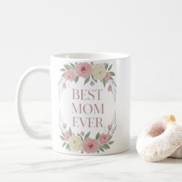 Gesegnete Mama Ever, Tasse | Florale Schrift Mutte