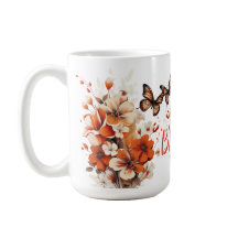 Gesegnete Mama Floral Schmetterling
