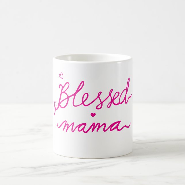Gesegnete Mama   Kaffeetasse (Mittel)
