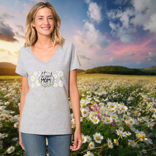 "Gesegnete Mama" T - Shirt des Muttertags