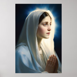 Gesegnete Maria Mutter Gottes Poster