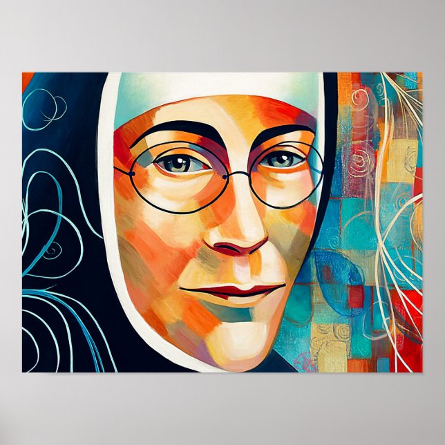 Gesegnete Marie-Rose Durocher Poster (Vorne)