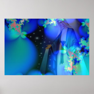 Gesegnete Mutter Poster