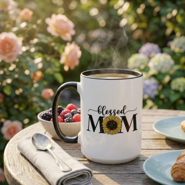 Gesegnete Mutter.  Tasse (Von Creator hochgeladen)