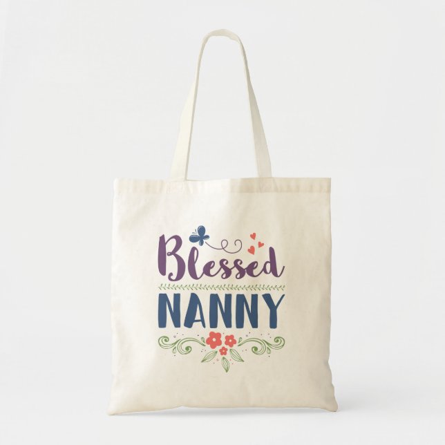 Gesegnete Nanny Tragetasche (Vorne)
