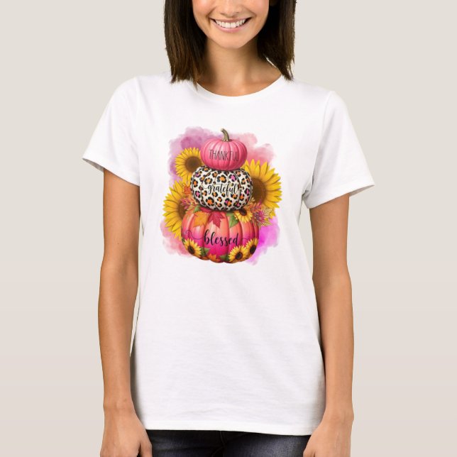 Gesegnete Pumpkins T-Shirt (Vorderseite)