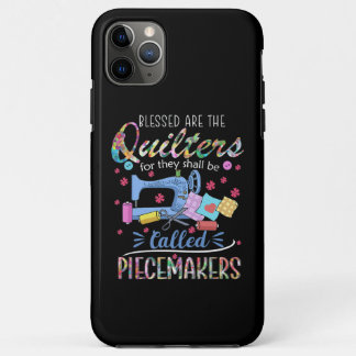 Gesegnete Quilters-Piecemakers verlassen Nähideen Case-Mate iPhone Hülle