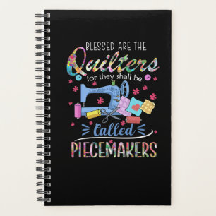 Gesegnete Quilters-Piecemakers verlassen Nähideen Planer