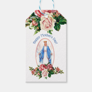 Gesegnete religiöse katholische Rosen Geschenkanhänger