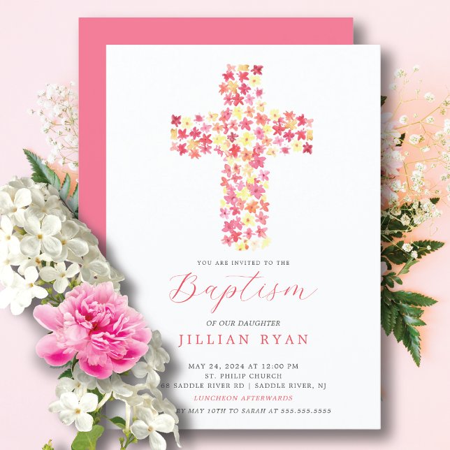 Gesegnete Taufeinladung Einladung (Von Creator hochgeladen)