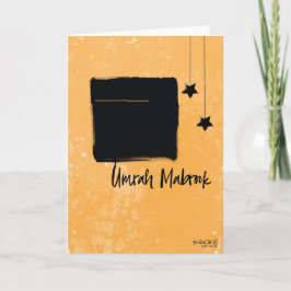 Gesegnete Umrah Karte