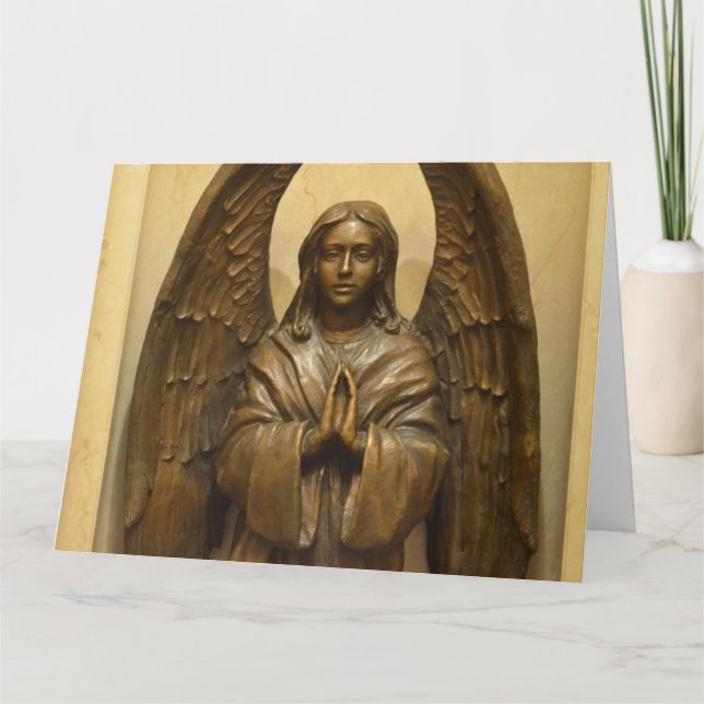 Gesegneter Angel Karte (Vorderseite)