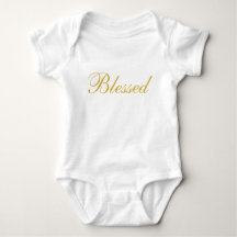 Gesegneter Baby-Jersey-Bodysuit