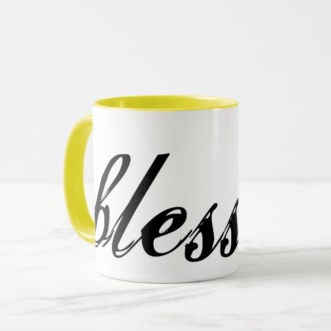 Gesegneter Becher Tasse (Vorderseite Links)