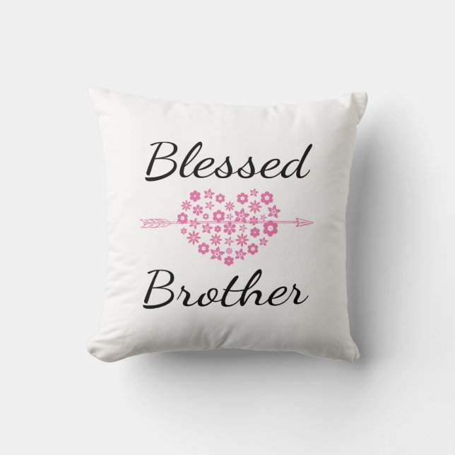 Gesegneter Bruder Kissen (Vorderseite)