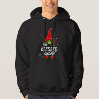 Gesegneter Gnom Büffel Kariert passende Familie We Hoodie
