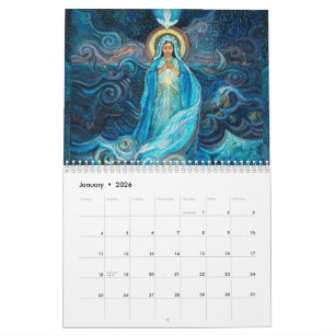 Gesegneter Mutter-Maria-Kalender katholischer Bild Kalender
