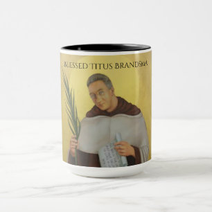 Gesegneter Titus Brandsma Carmelite Saints Prieste Tasse