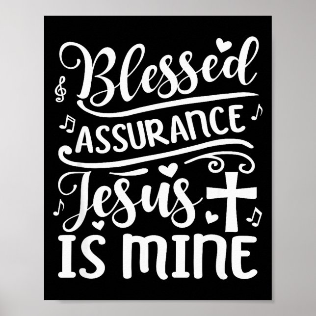 Gesegneter Urance Jesus gehört mir  Poster (Vorne)
