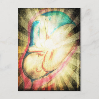 Gesegnetes Baby Postkarte