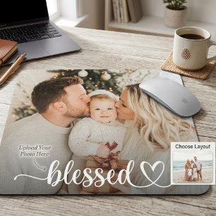 Gesegnetes benutzerdefiniertes Foto-Andenken Mousepad