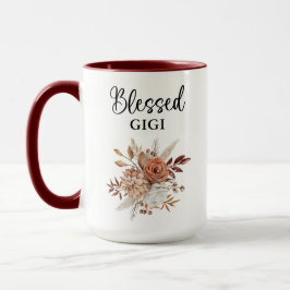 Gesegnetes Gigi | Psalm 127:3 | Fall Floral Tasse