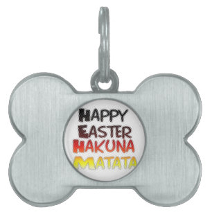 Gesegnetes Glück Ostern Hakuna Matata Ferienzeit Tiermarke