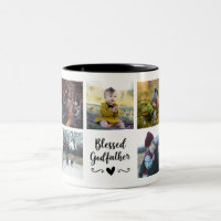 Gesegnetes Godvater Custom Foto Tasse