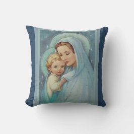 Gesegnetes Jungfrau-Mary-Mutter-Baby Jesus Kissen