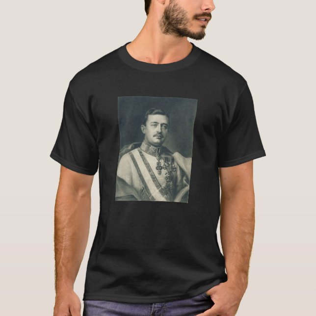 Gesegnetes Karl von Österreich T-Shirt (Vorderseite)