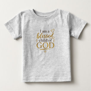 Gesegnetes Kind Gottes Baby T-shirt