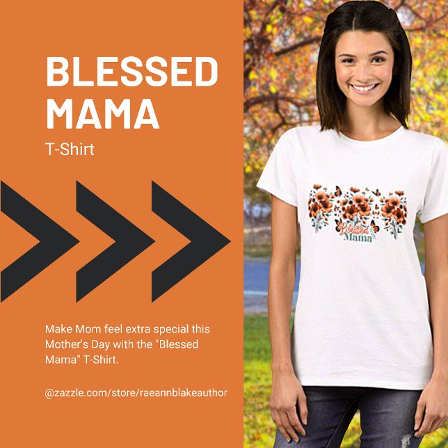 "Gesegnetes Mama" T - Shirt zum Muttertag (Von Creator hochgeladen)