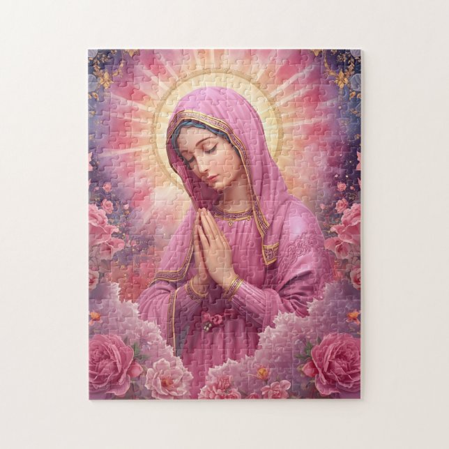Gesegnetes Marienbild Puzzle (Vertikal)