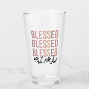 Gesegnetes Mimi Geschenke für Mimi Oma Glas
