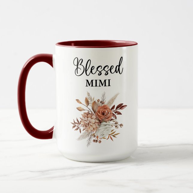 Gesegnetes Mimi | Psalm 127:3 | Fall Floral Tasse (Links)