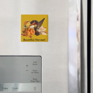 Gesegnetes, reichhaltiges, farbiges Cornucopia Magnet