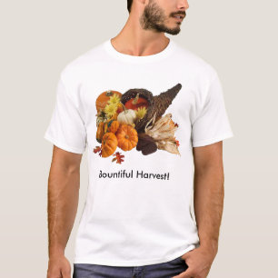 Gesegnetes, reichhaltiges, farbiges Cornucopia T-Shirt